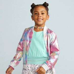 SOLD American Girl Sweet Street Bomber Jacket for Girls BNWT - Size Small 7-8